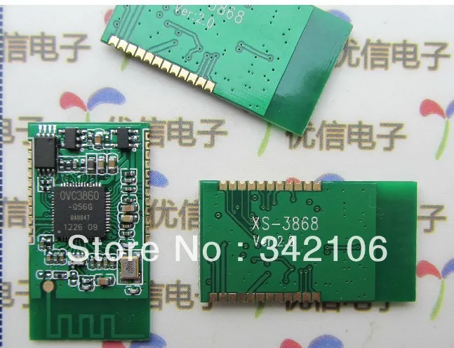 Бесплатная доставка! 10 шт. XS3868 Bluetooth стерео аудио модуль чип OVC3860 датчик|chip reader|chip