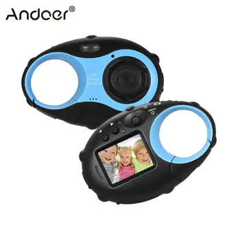 

Andoer 1080P Children Kid Digital Video Camera with Flash Light 1.5" LCD 4X Zoom Multiple Language Camera Children Birthday Gift