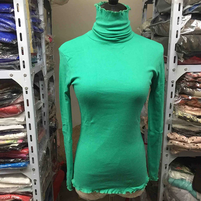 

Women cotton turtleneck full sleeve t-shirt
