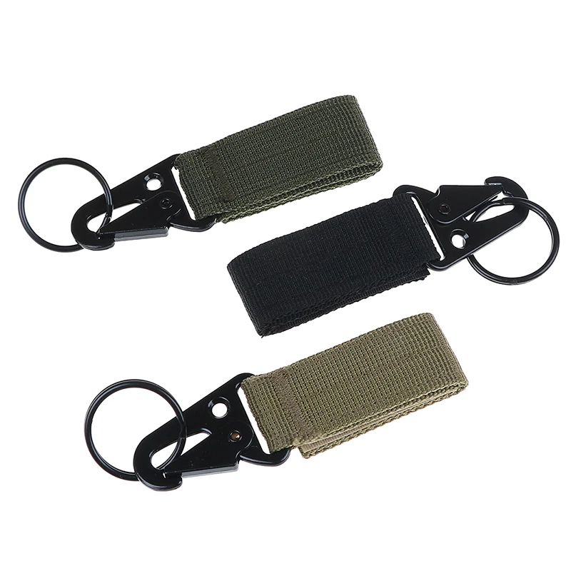 Olecranon Molle крюк снаряжение для выживания EDC Военный нейлоновый брелок застежка