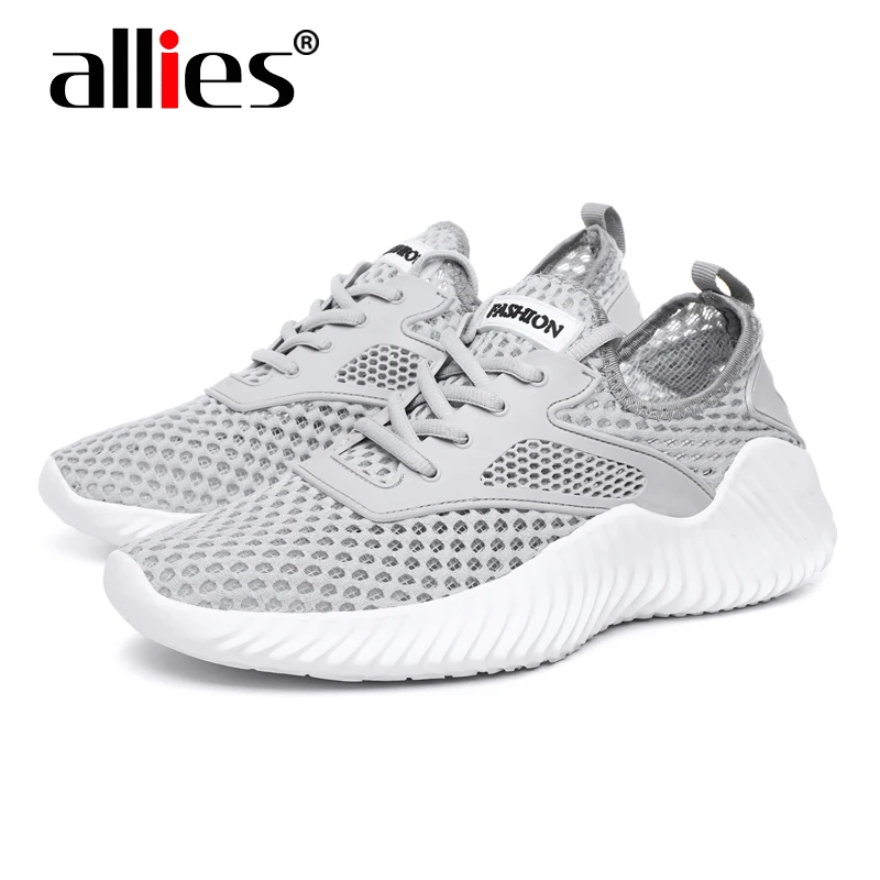 

2019 summer Men mesh breathable casual Shoes Outdoor light vogue Shoes Trainers Male Jogging Walking Sneakers