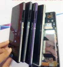 Origina LCD Display For Sony Xperia Z2 D6502 D6503 LCD Screen Display Touch Digitizer With Frame Replacement +Tools+adhesive
