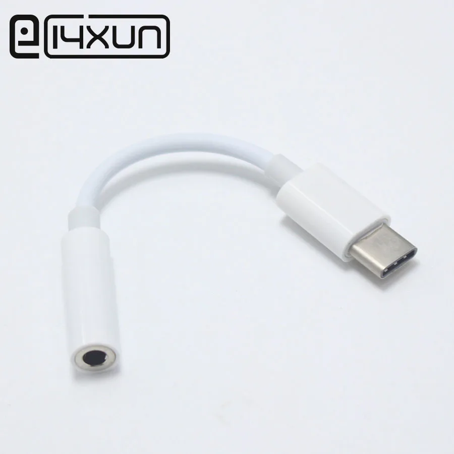 

Type-C to 3.5mm Earphone cable Adapter usb 3.1 Type C USB-C male to 3.5 AUX audio female Jack for Xiaomi 6 Mi6 Letv 2 pro 2 max2