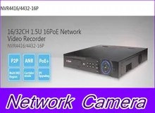 Dahua onvif 1.5U NVR 16 PoE Network Video Recorder NVR4416-16P NVR4432-16P, free DHL shipping
