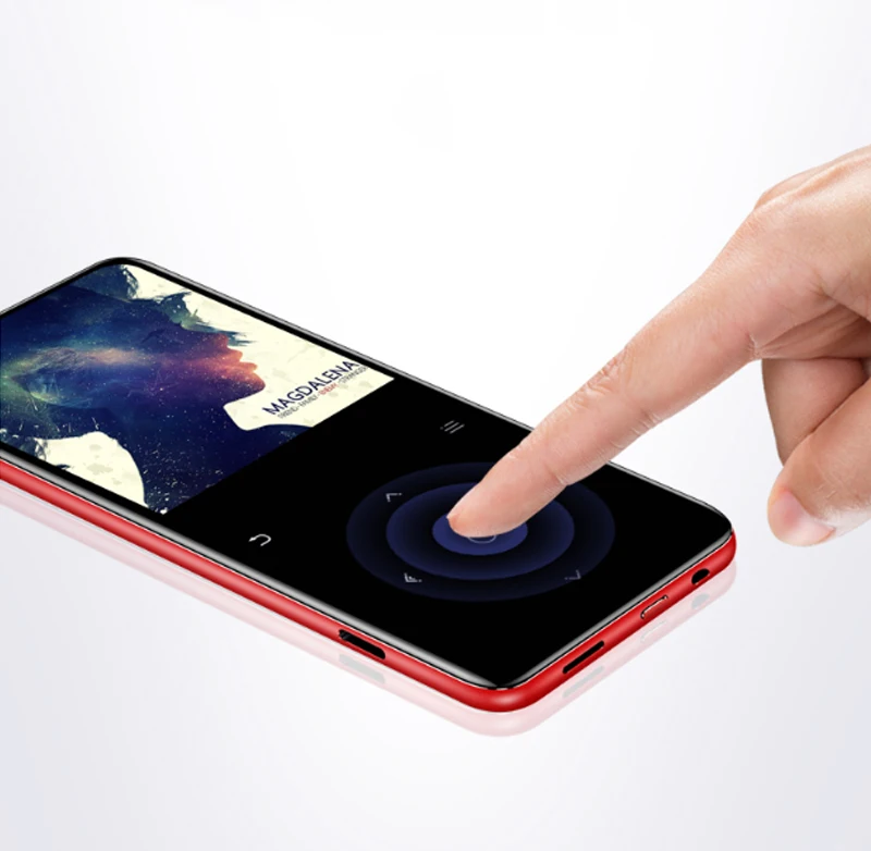 

C6 Bluetooth 4.1 touch screen MP3 music player Bulit-in 16GB and Speaker with FM /recording Portable Slim Lossless Sound walkman