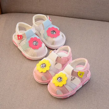 

Summer baby Girl baby sandals called shoes soft bottom toddler shoes
