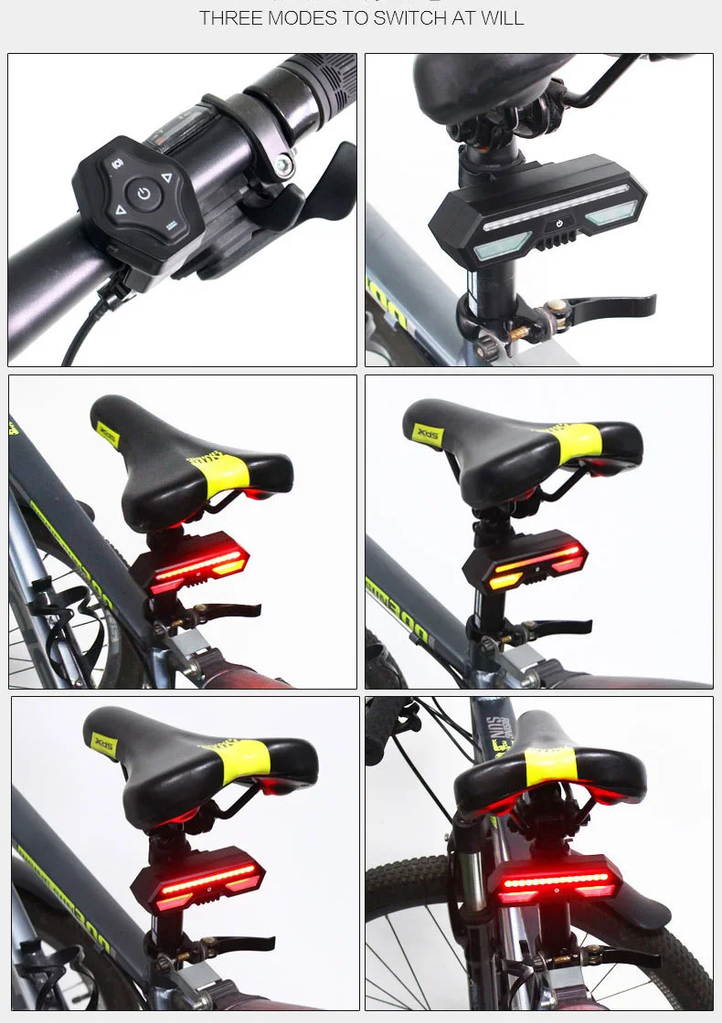 85 люмен лазерный велосипед задний фонарь USB перезаряжаемый светодиодный фонарь велосипедная задняя фара Водонепроницаемая MTB горная дорога Аксессуары для велосипеда, освещение