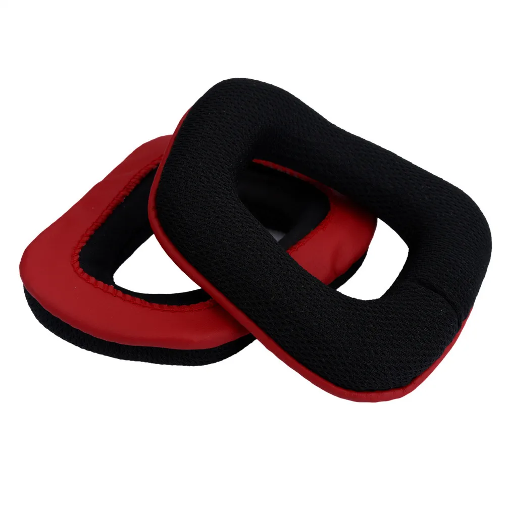 

For Logitech Earpads for G230 G430 G930 G35 F450 Gaming Headset Black & Red#25