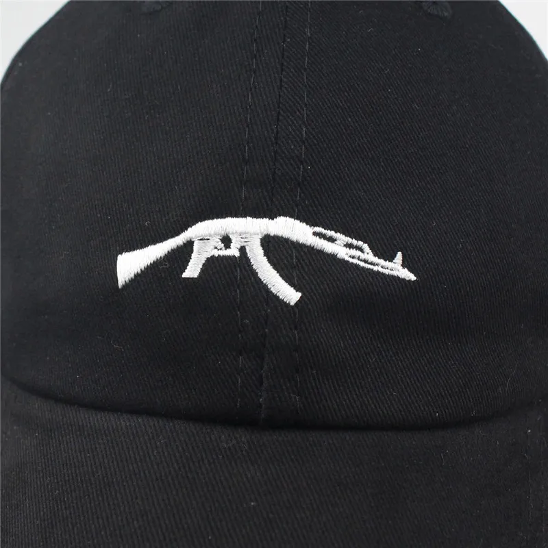 Пистолет УЗИ бейсбольная кепка s Ak47 Snapback хип-хоп папа шляпа Кепка для женщин и мужчин бренд спортивные кости высокое солнце Snapback хлопок