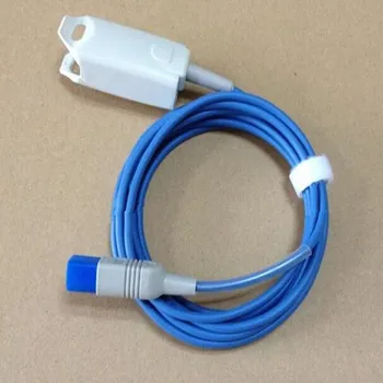 

Free Shipping Compatible For H.P M1941A 8PIN Adult FingerClip Spo2 Sensor Pulse Oximeter Spo2 Probe MP20/30/40 Oxygen Sensor 3M