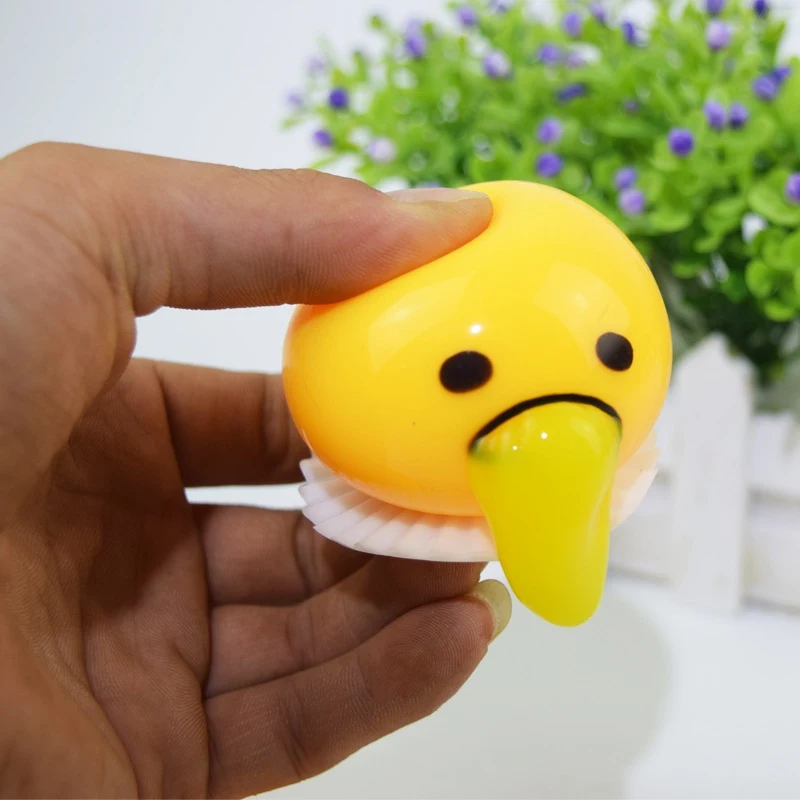 1 шт. Новинка волшебное яйцо хитрая игрушка Gudetama антистресс слизи яйца забавные игрушки для детей или взрослых Подарок Гаджет