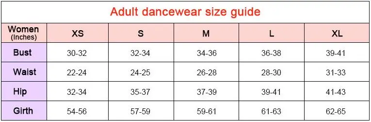 leotard size