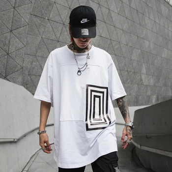 

Cool Graphic Mens Tshirts Print Fashion Hip Hop Men t-Shirt Oversize Homme Unisex Lovers Loose Baggy Couple Casual Tees Shirts