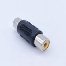 10 шт. RCA Женский Джек переходник lotus AV аудио Vedio муфта Столяр баррель прямой