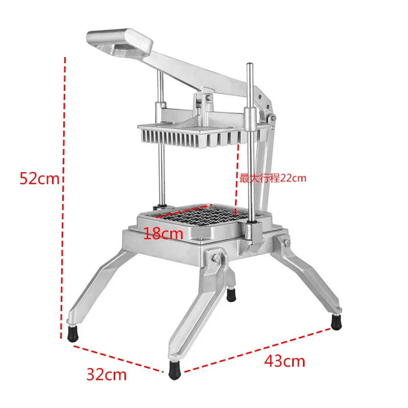Ручные резаки для овощей и фруктов, Картофельная полоса, машина для резки, слайсер, измельчитель, машина для резки овощей