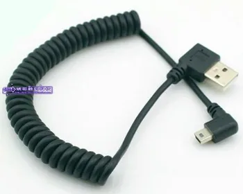 

Free Shipping!!! Telescopic spring type / double elbow / right bend / 2.0 male right bend / USB data cable / 1 meter