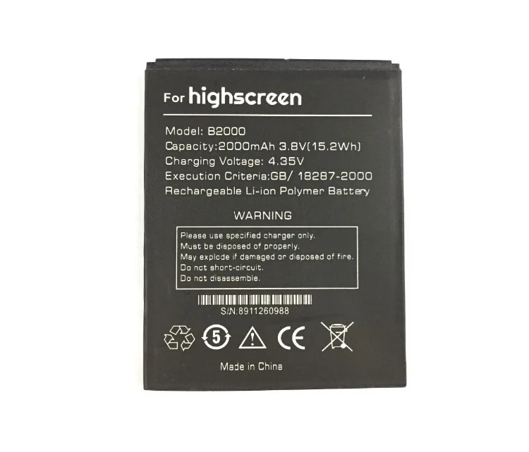 Highscreen Zera F Аккумулятор Купить