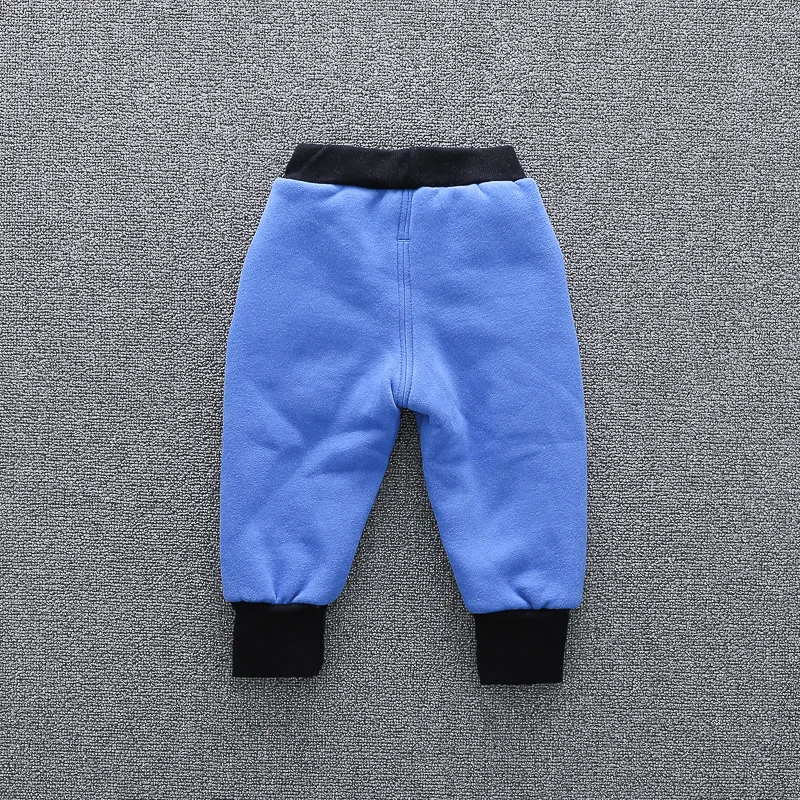 От 1 до 4 лет детские брюки осень-зима стиль новые толстые теплые детские брюки хлопок повседневные Мальчики Девочки Мальчики Брюки