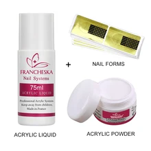 Cristal liquido акриловый порошок жидкий po acrilico комплект unha colori acrilici ongle acrylique акриловый порошок цвета акриловый nagels