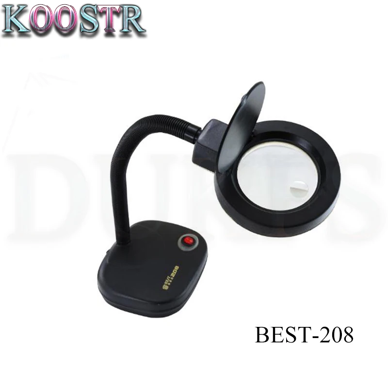 

desktop magnifying lamp for lab laboratory fluorescent bulbs BST-208