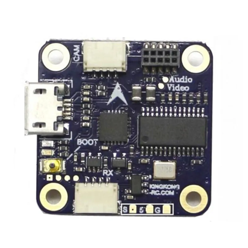 LDARC/Kingkong 20x20 мм 2 Слои KK Flytower 20A BLheli_S ESC и F4 Полет контроллер w/OSD для DIY RC гоночных мульти ротора