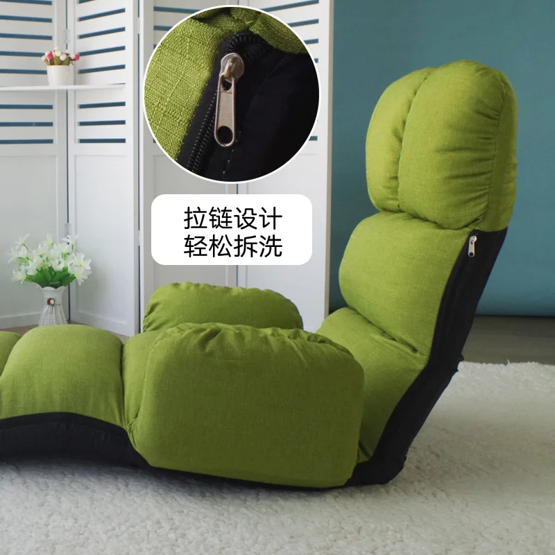 Складной шезлонг, кресло для отдыха, 6 цветов, регулируемое кресло, мебель для гостиной, японский стиль, кушетка, кресло для дивана