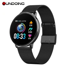 Rundoing NY03 Smart Watch IP68 waterproof Heart rate monitor Smartwatch Message reminder Fitness tracker For Android and IOS