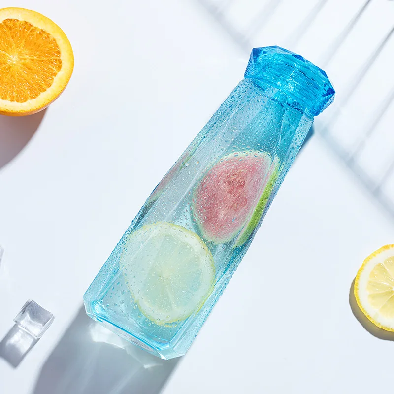Хрустальная бутылка для воды, креативные бутылки, чашка, бутылка с драгоценными камнями, дорожная бутылка 620 мл H1216