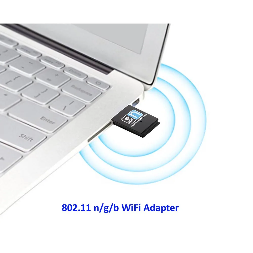 300 Мбит/с WiFi адаптер 2.4 г Mini USB Wi-Fi приемник ключа 802.11b/n/g Ethernet сетевой карты для настольный компьютер