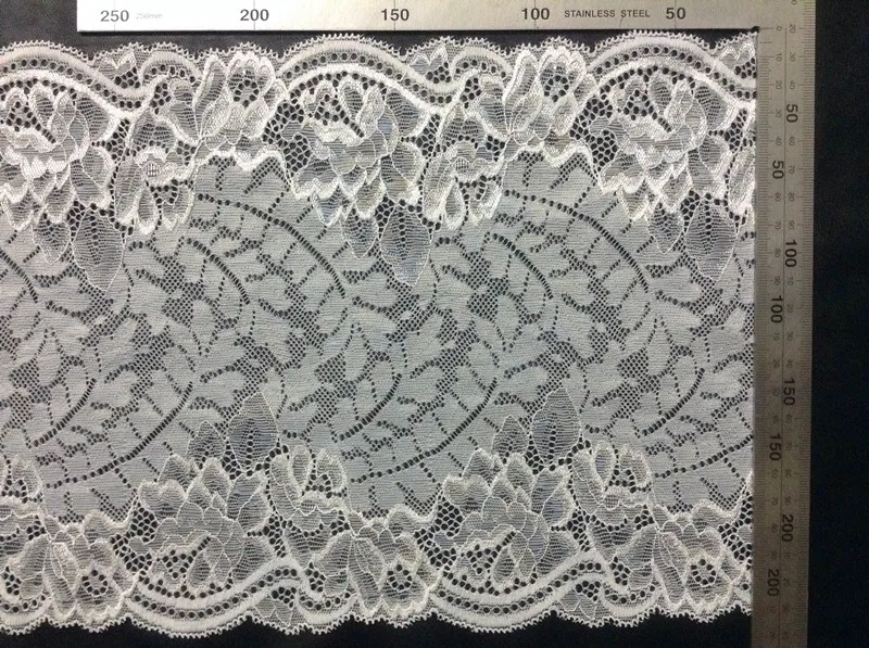 

21cm hot selling symmetrical flower edge lace trim,BB0826D