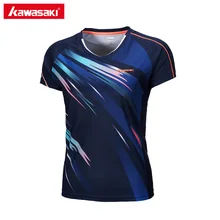 Kawasaki Summer Sporting Shirts Tennis Badminton T Shirt Super Light Short-sleeved T-Shirt For Female Women ST-172004