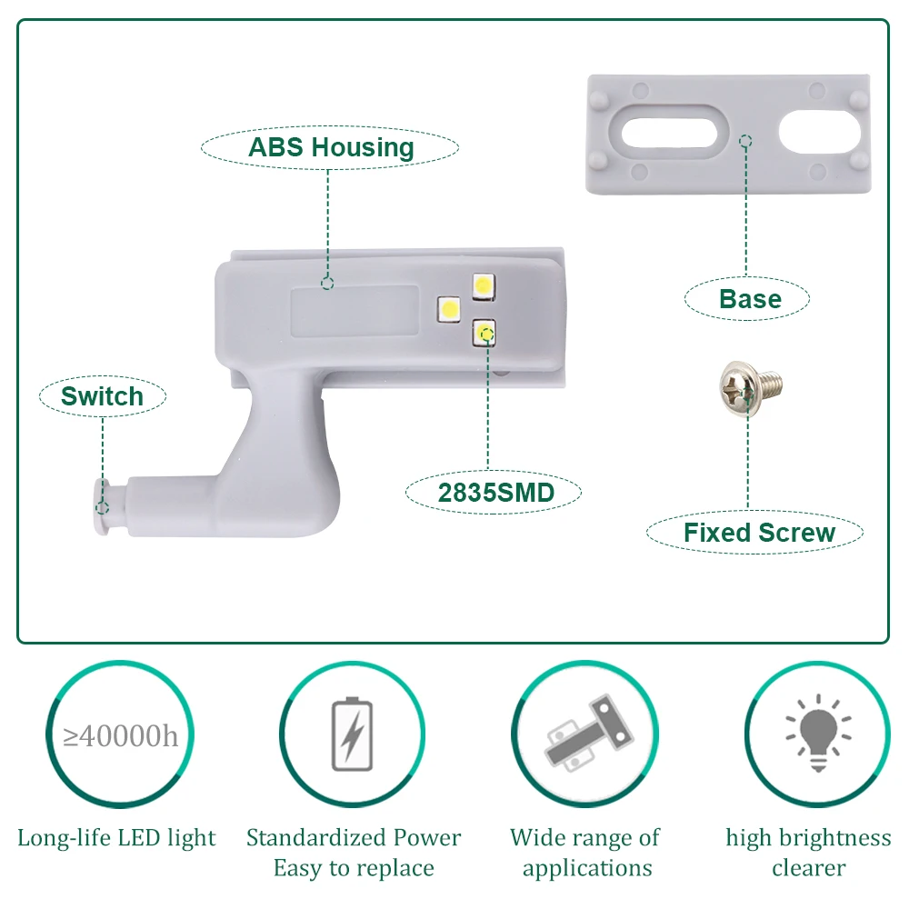 Светодиодный под шкаф легкий шарнир датчик света светодиод лампа шкаф для шкафа Ночная лампа лампада светодиодный Аккумулятор кухонный шкаф освещение