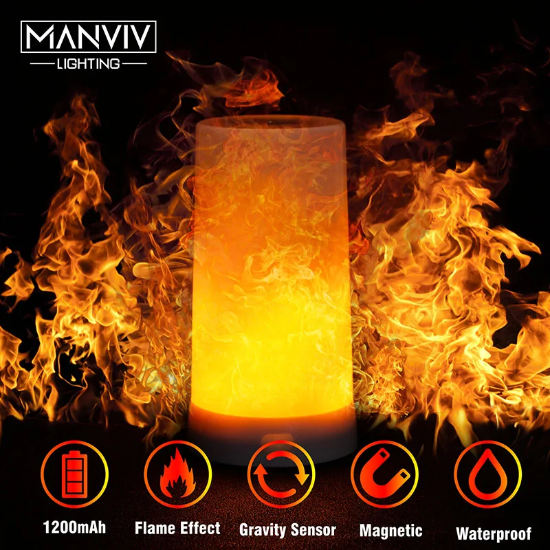 Светодиодная Праздничная лампа 1500 K SMD2835* 90 светодиодный s USB DC5V Водонепроницаемый Яркость видение Портативный воспринимающий силу тяжести для отдыха и вечеринок украшения