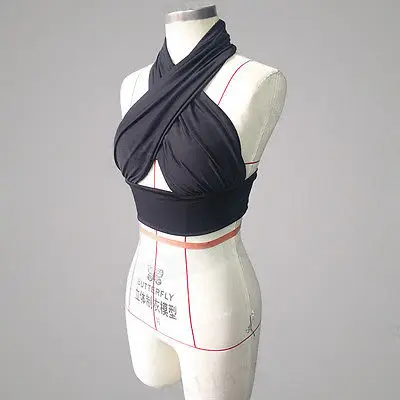 cut out halter crop top