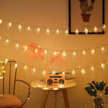 

10M 100leds Leaves Shape LED String Lights Holiday Decor Outdoor Christmas Led Lights Flashing Lights String Willow Tree Leaves