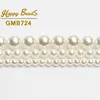 Wholesale Natural White Shell Pearl Round Loose Beads For Jewelry Making Choker Making Diy Bracelet Jewellery 2/3/4/6/8/mm 15'' ► Photo 2/5