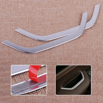 

CITALL 2pcs Interior Armrest Door Storage Box Frame Cover Trim Fit for BMW X3 F25 2011 2012 2013 2014 2015 2016 2017