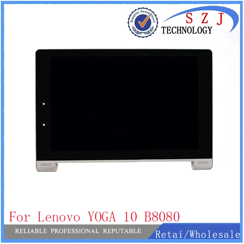 10,1 дюймов для lenovo YOGA 10 B8080 B8080-F B8080-H Полный ЖК-дисплей+ сенсорный экран панель дигитайзер в сборе с рамкой