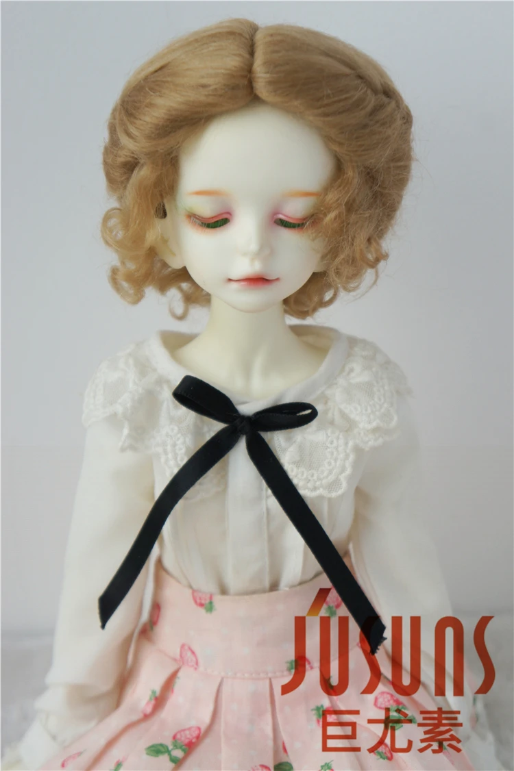 8-9inch Classic Twist 100/%Mohair Doll Wigs 1//3 BJD Hair BJD Wigs 5-6 1//8 6-7 1//6