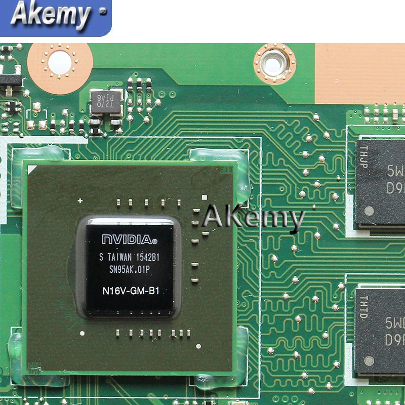  Akemy X555LD Laptop motherboard for ASUS X555LD X555LP X555L X555 Test onboard mainboard 4G-RAM I7-