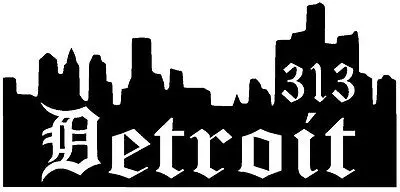 313 Detroit Logo