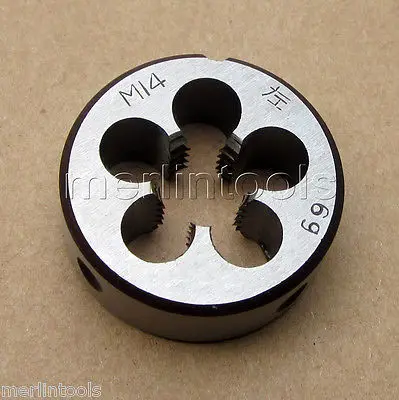

14mm x 2 Metric Left hand Die M14 x 2.0mm Pitch
