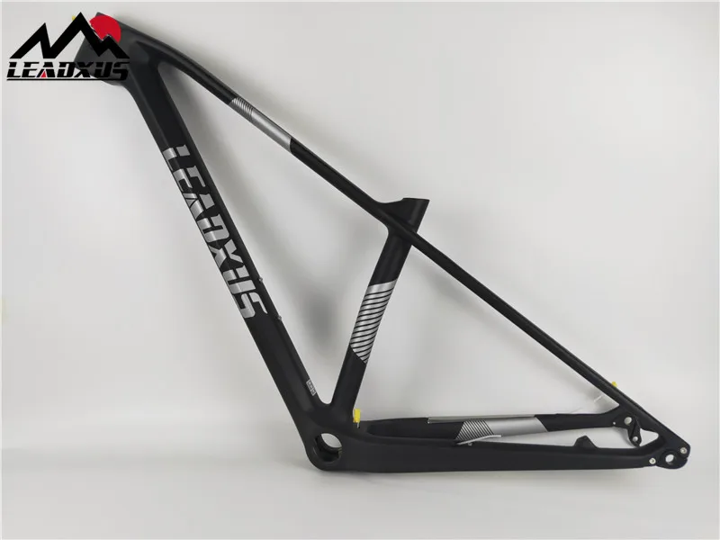 LEADXUS CX300 29er T800+ T1000 карбоновая рама для MTB велосипеда быстросъемная/через ось обмен 29 дюймов карбоновая рама для горного велосипеда