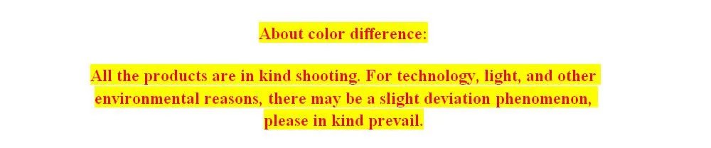 About color difference