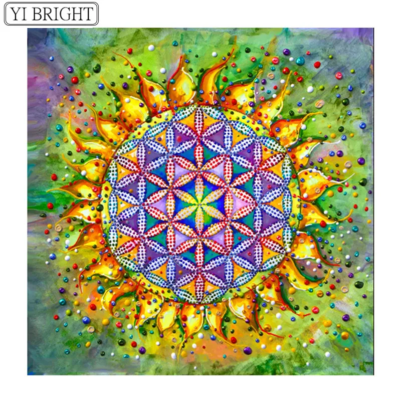 

Diamond Embroidery Flowers Handmade Gift Home Decor Diamond Mosaic Full Crystal Needlework Painting XY1