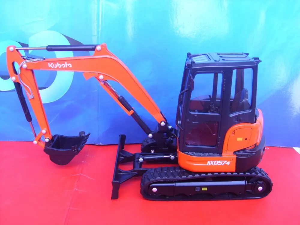 1:24 KX057-4 игрушка экскаватор Kubota