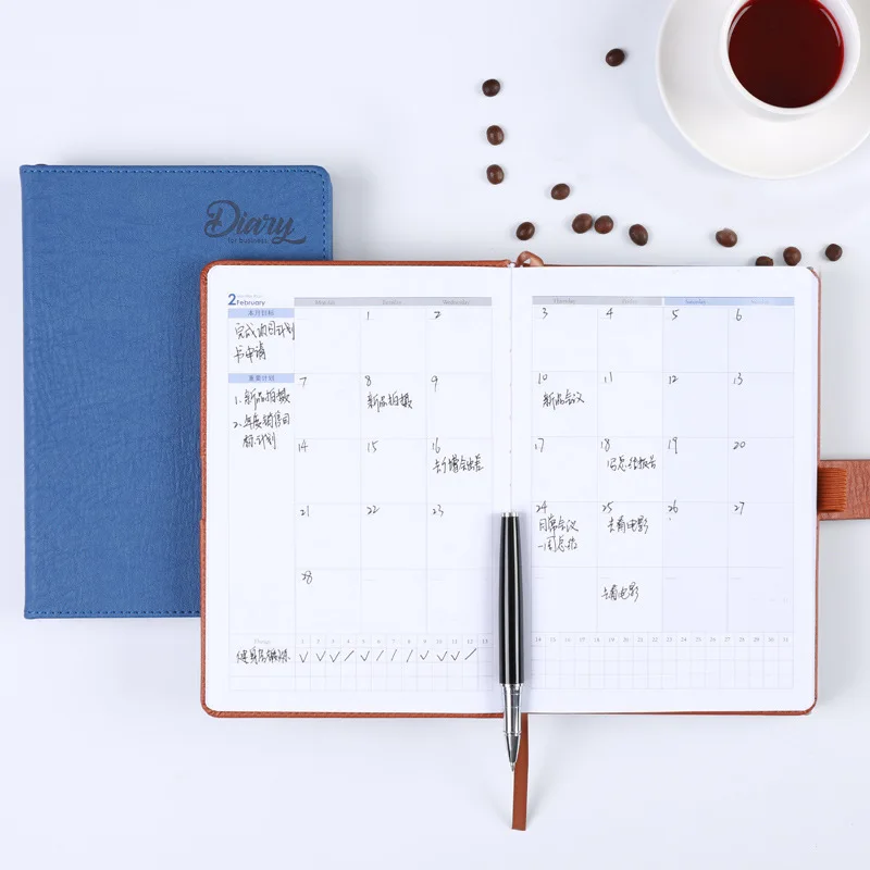 

Since Fill Type Plan Basis Business Affairs To Work In An Office Notebook Imitate Belt Package Buckle Line Day Plan Notepad