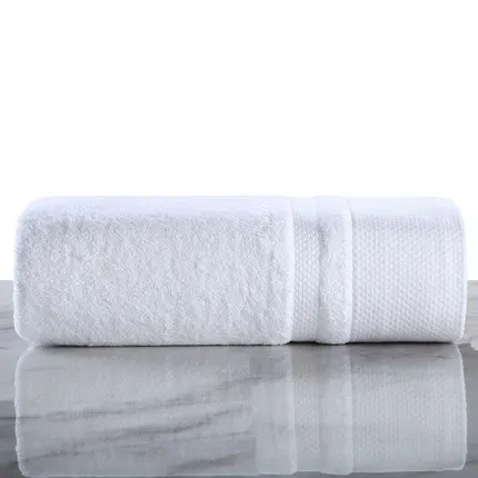 800 г пятизвездочное банное полотенце для отеля из чистого хлопка для взрослых толстое мягкое большое водное полотенце - Цвет: whit