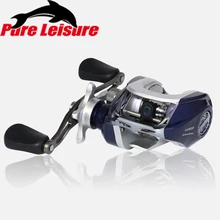 PureLeisure Горячая левая/правая рука baitcasing катушка 6,3: 1 Приманка литья рыболовная Катушка 12+ 1BB магнитный тормоз Капля воды катушка колеса