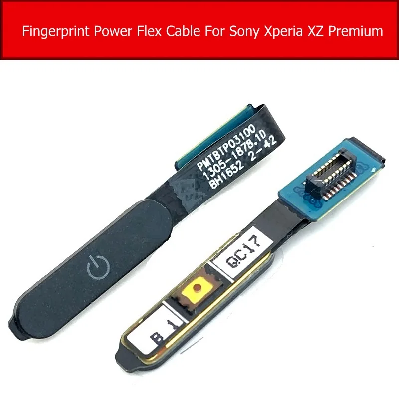 

Fingerprint Power Flex Cable For Sony Xperia X/X Performance/XZ Premium/XZ/XZS Power Button Sensor Flex Ribbon Repair Parts